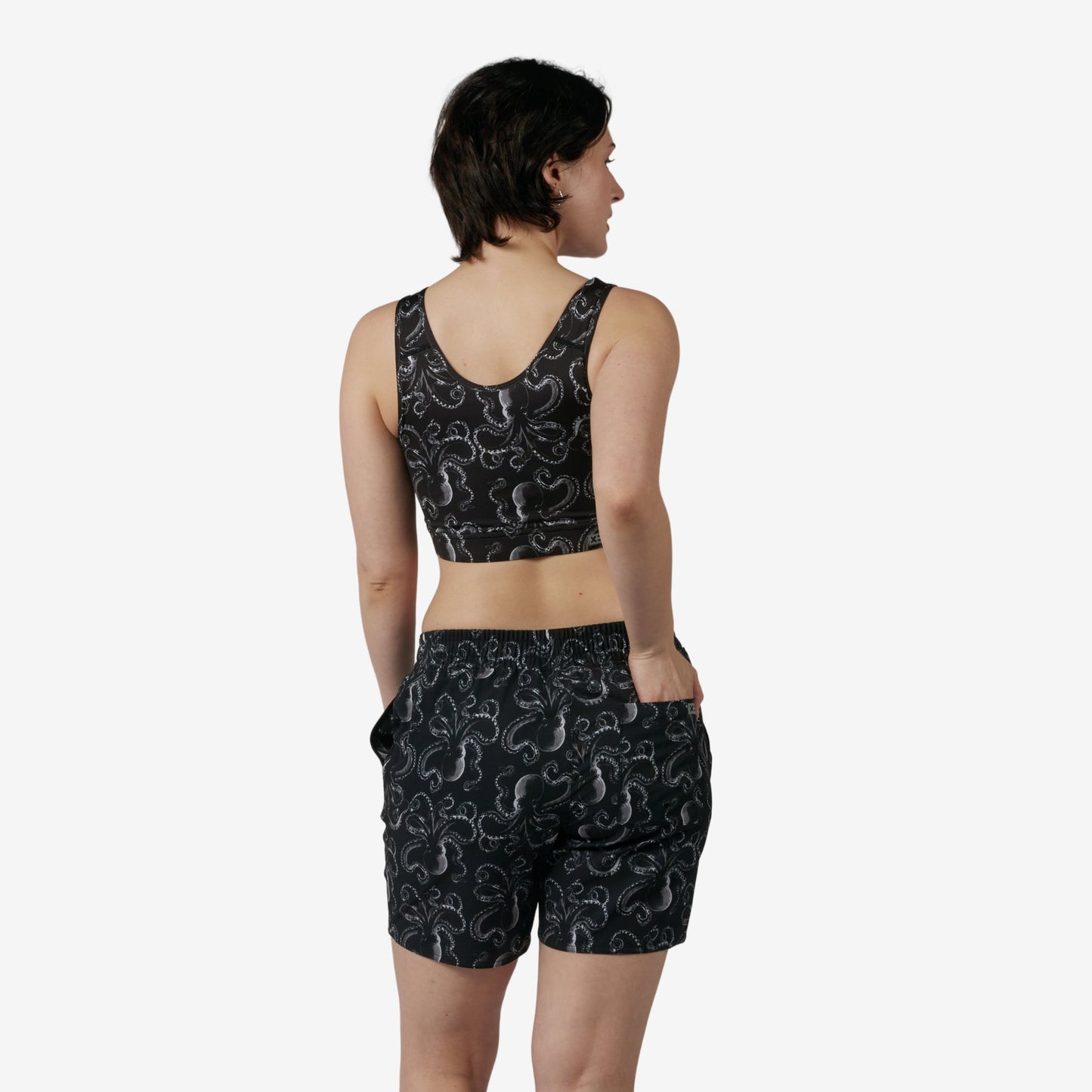 TomboyX Swim 7" Heritage Board Shorts Light Weight - Kraken