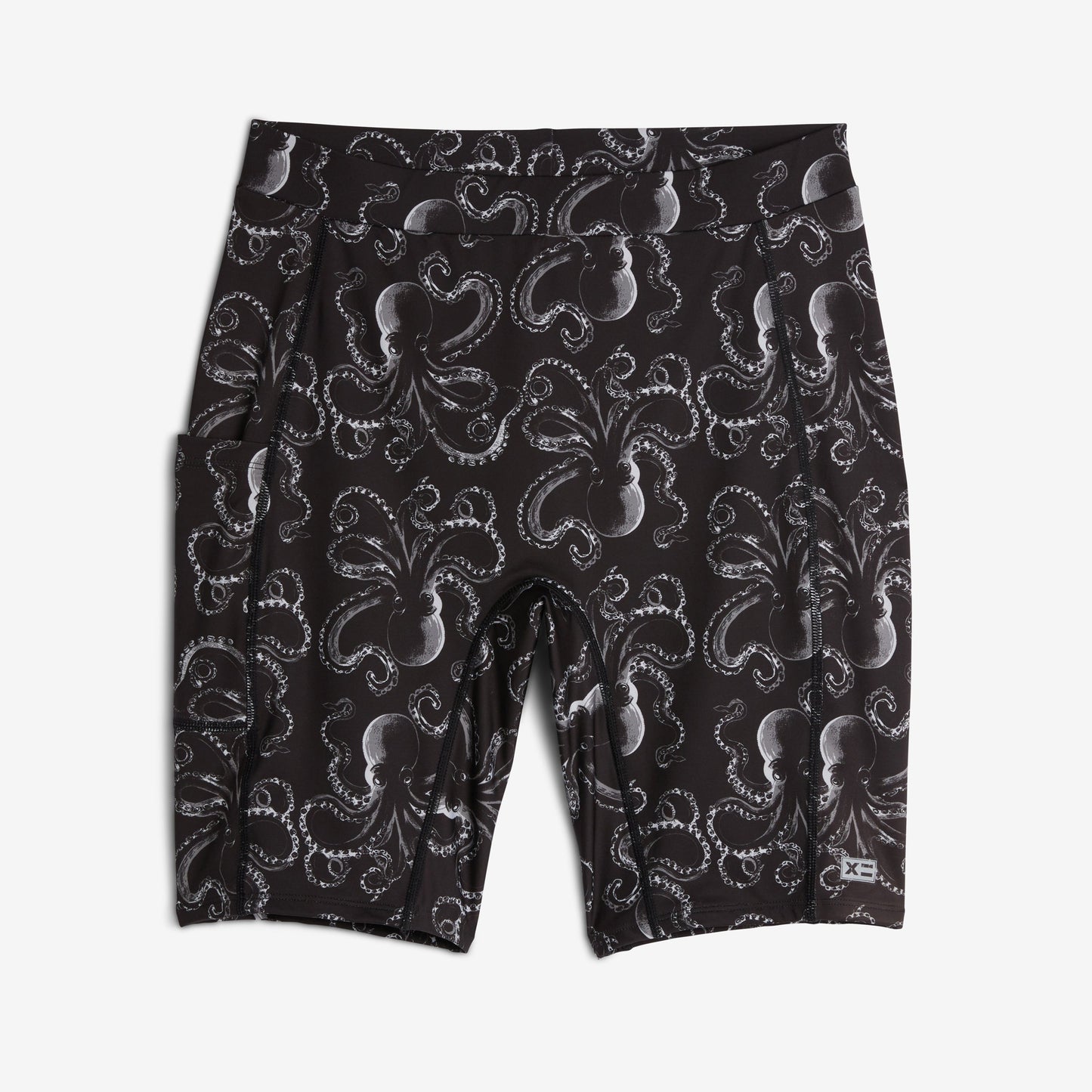 TomboyX Swim 9" Shorts with Pocket - Kraken