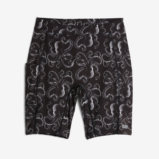 TomboyX Swim 9" Shorts with Pocket - Kraken