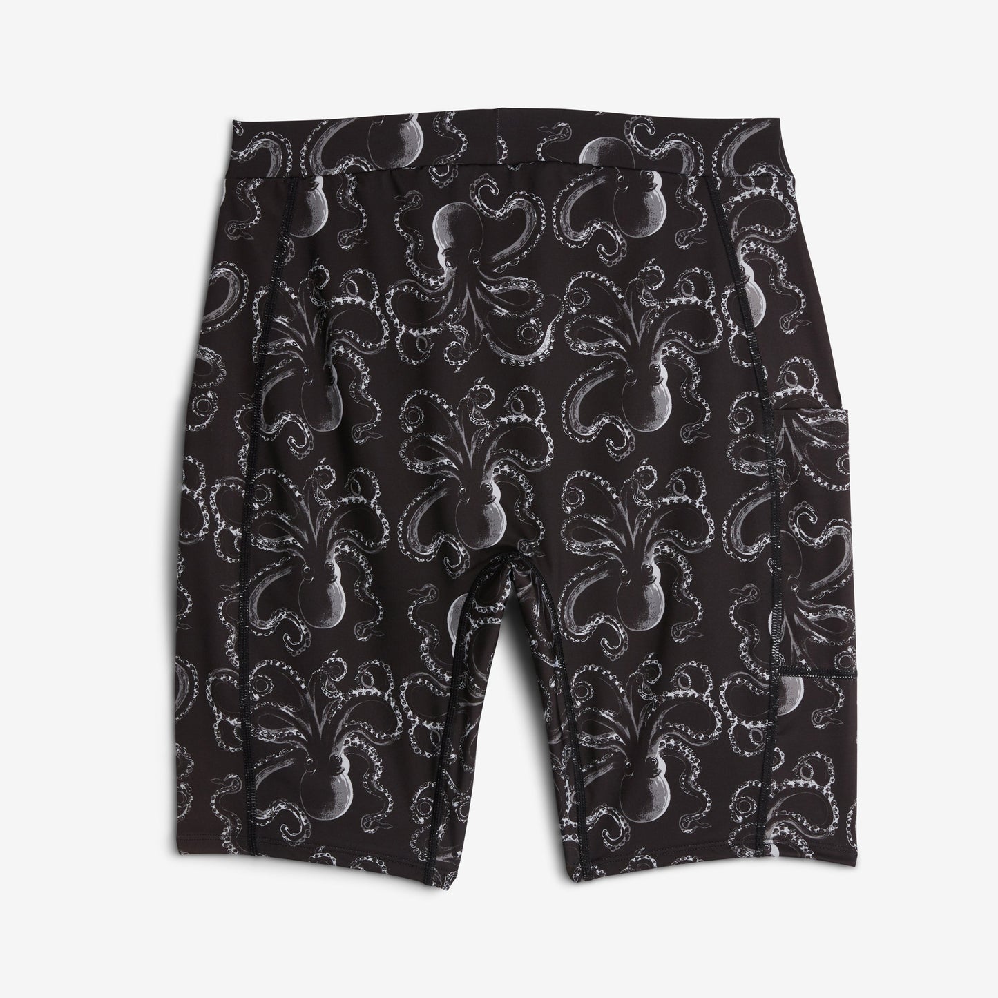 TomboyX Swim 9" Shorts with Pocket - Kraken