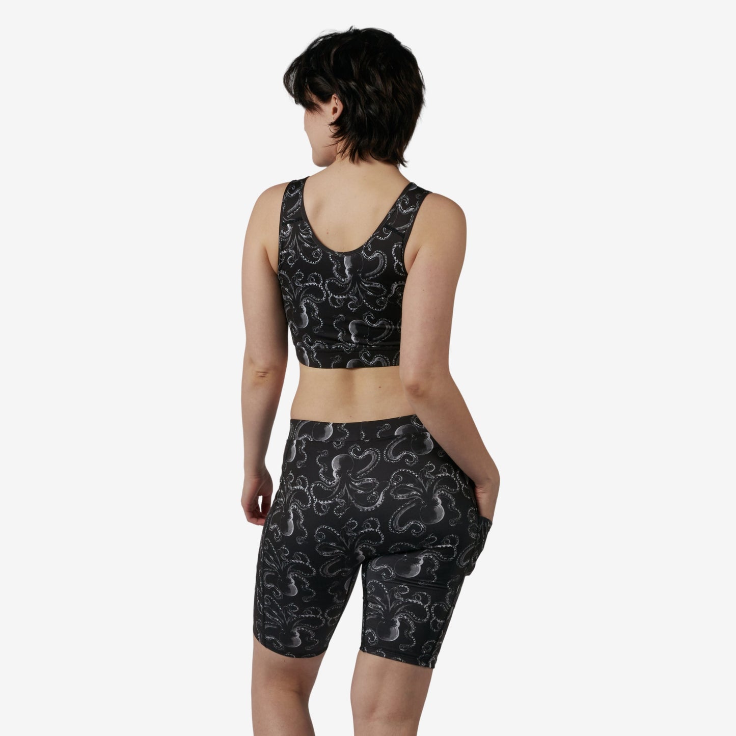 TomboyX Swim 9" Shorts with Pocket - Kraken