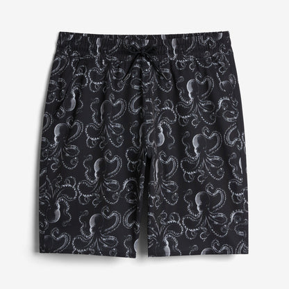 TomboyX Swim 9" Lined Board Shorts Light Weight - Kraken
