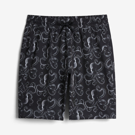 TomboyX Swim 9" Lined Board Shorts Light Weight - Kraken