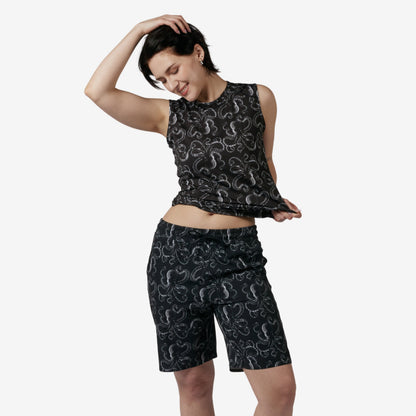 TomboyX Swim 9" Lined Board Shorts Light Weight - Kraken
