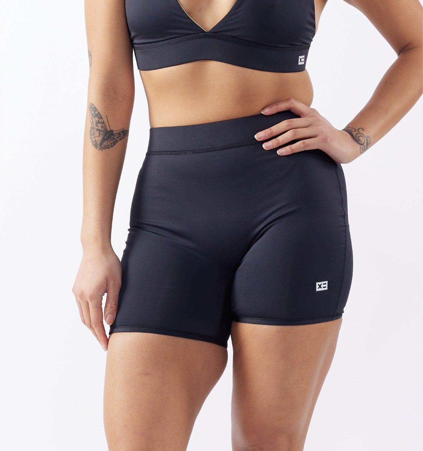 TomboyX Swim 4.5" Reversible Short - Melting Rainbow