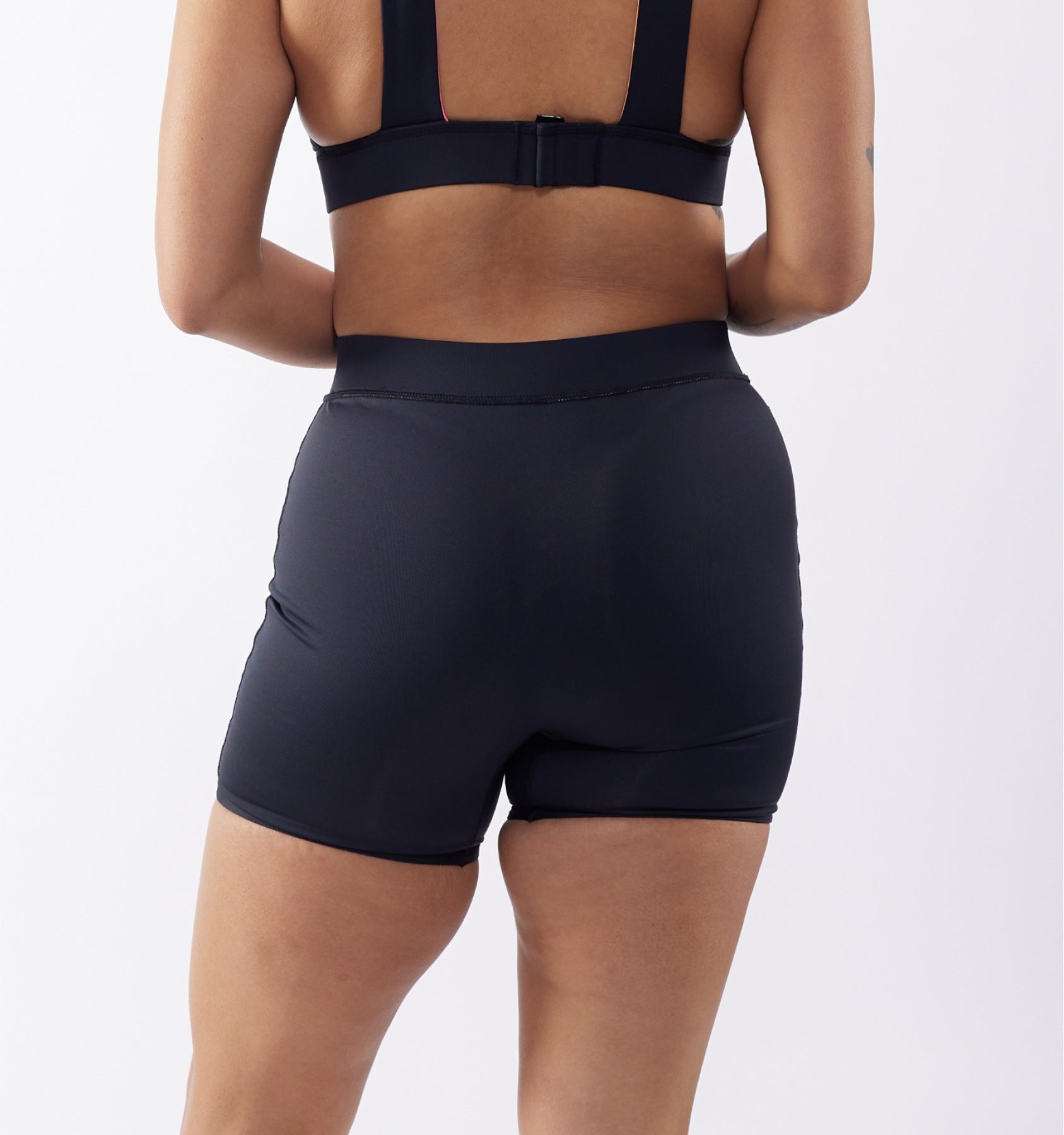 TomboyX Swim 4.5" Reversible Short - Melting Rainbow
