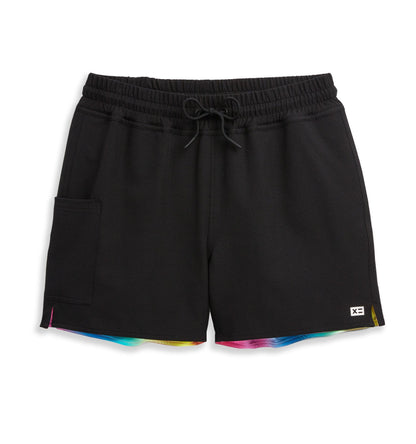 TomboyX Swim 5" Reversible Board Short - Melting Rainbow