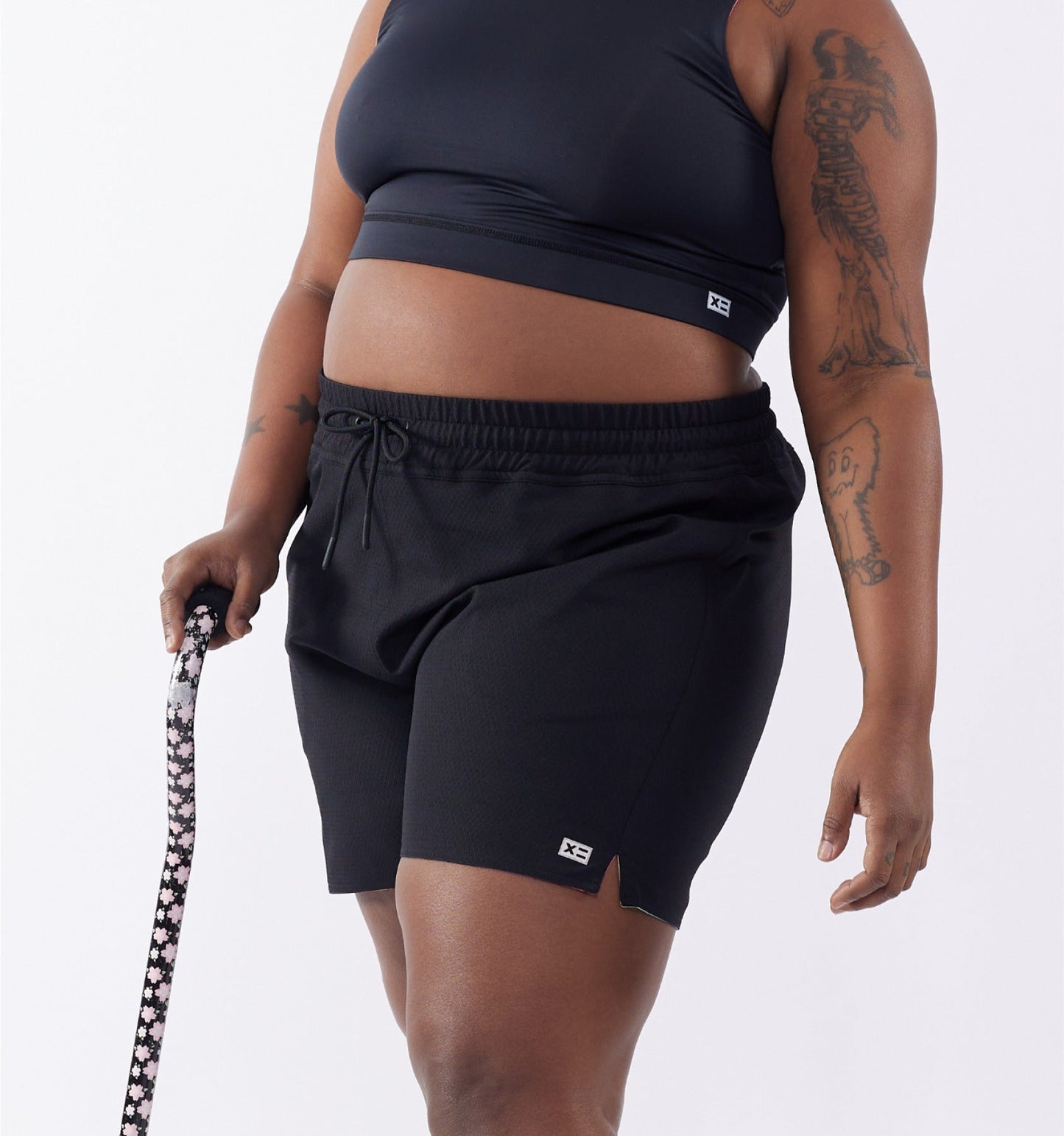 TomboyX Swim 5" Reversible Board Short - Melting Rainbow