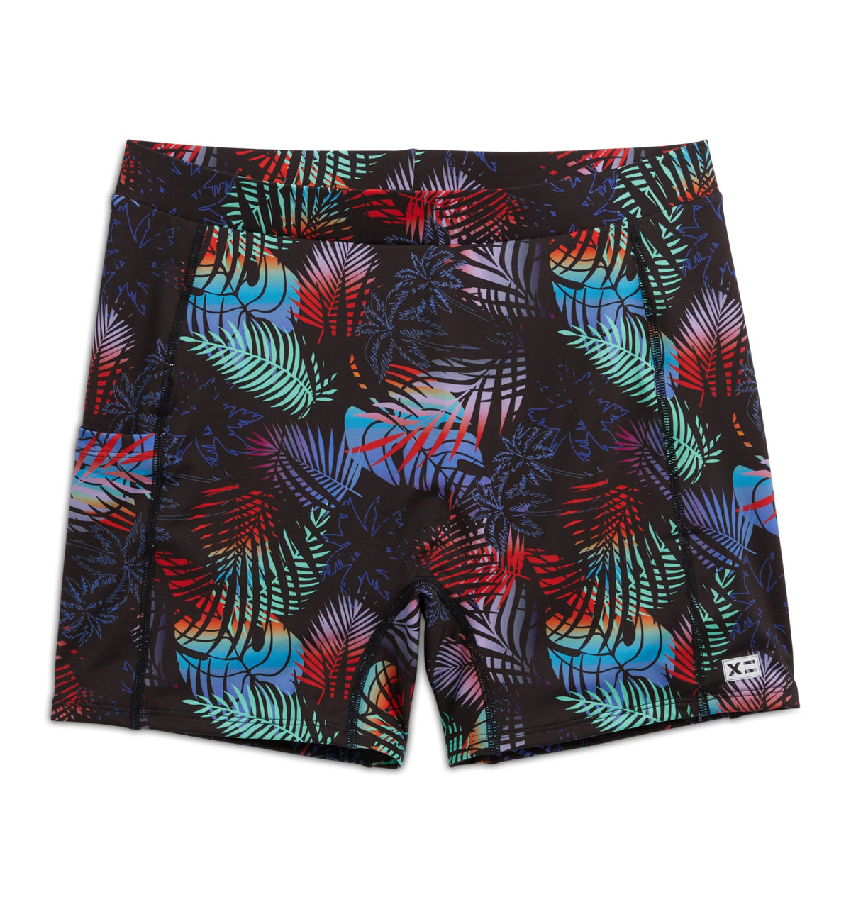 TomboyX Swim 4.5" Shorts - Palm Dreams
