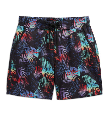 TomboyX Swim 7" Heritage Board Shorts Heavy Weight - Palm Dreams