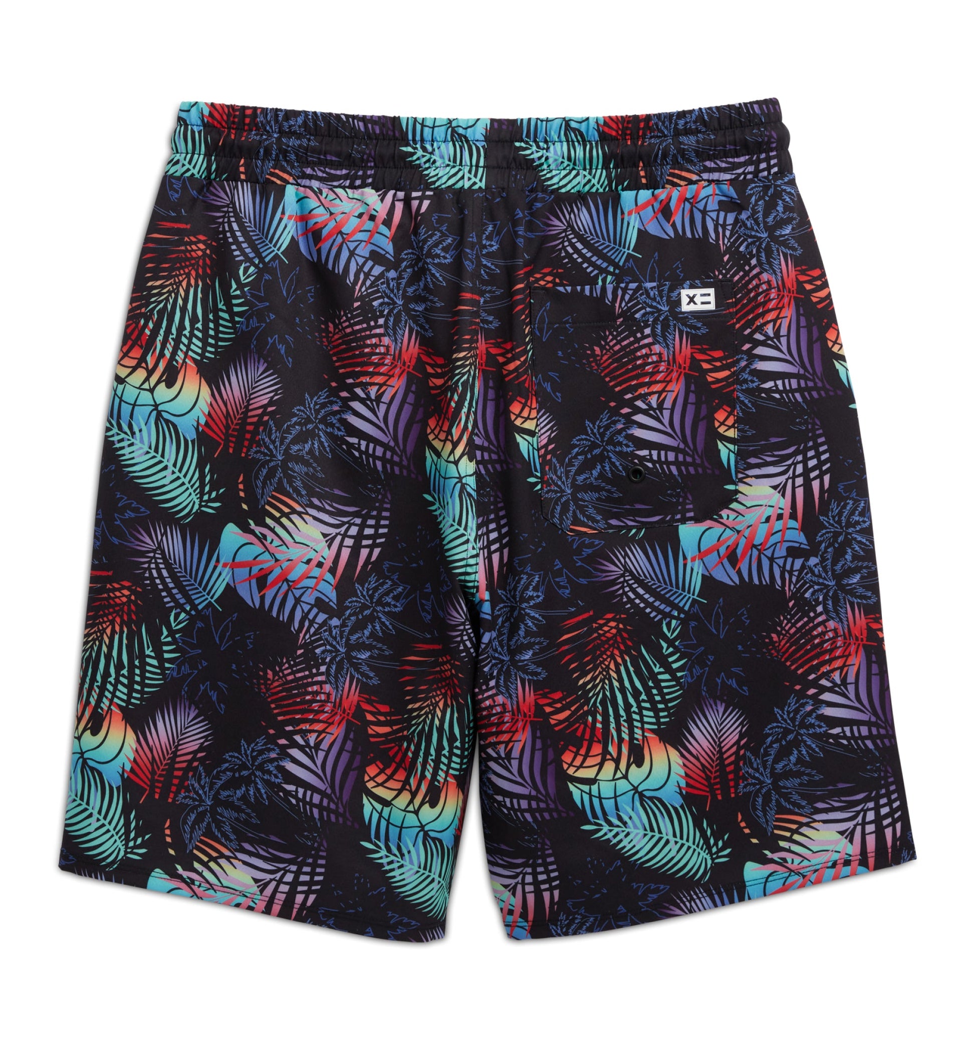 TomboyX Swim 9" Lined Board Shorts Heavy Weight- Palm Dreams