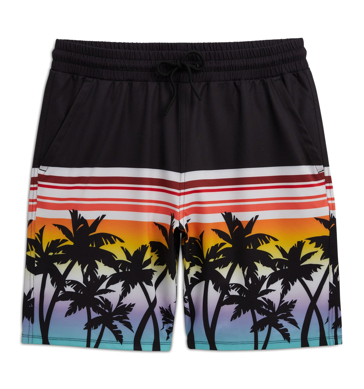 TomboyX Swim 9" Lined Board Shorts Heavy Weight - Hawaiian Heat