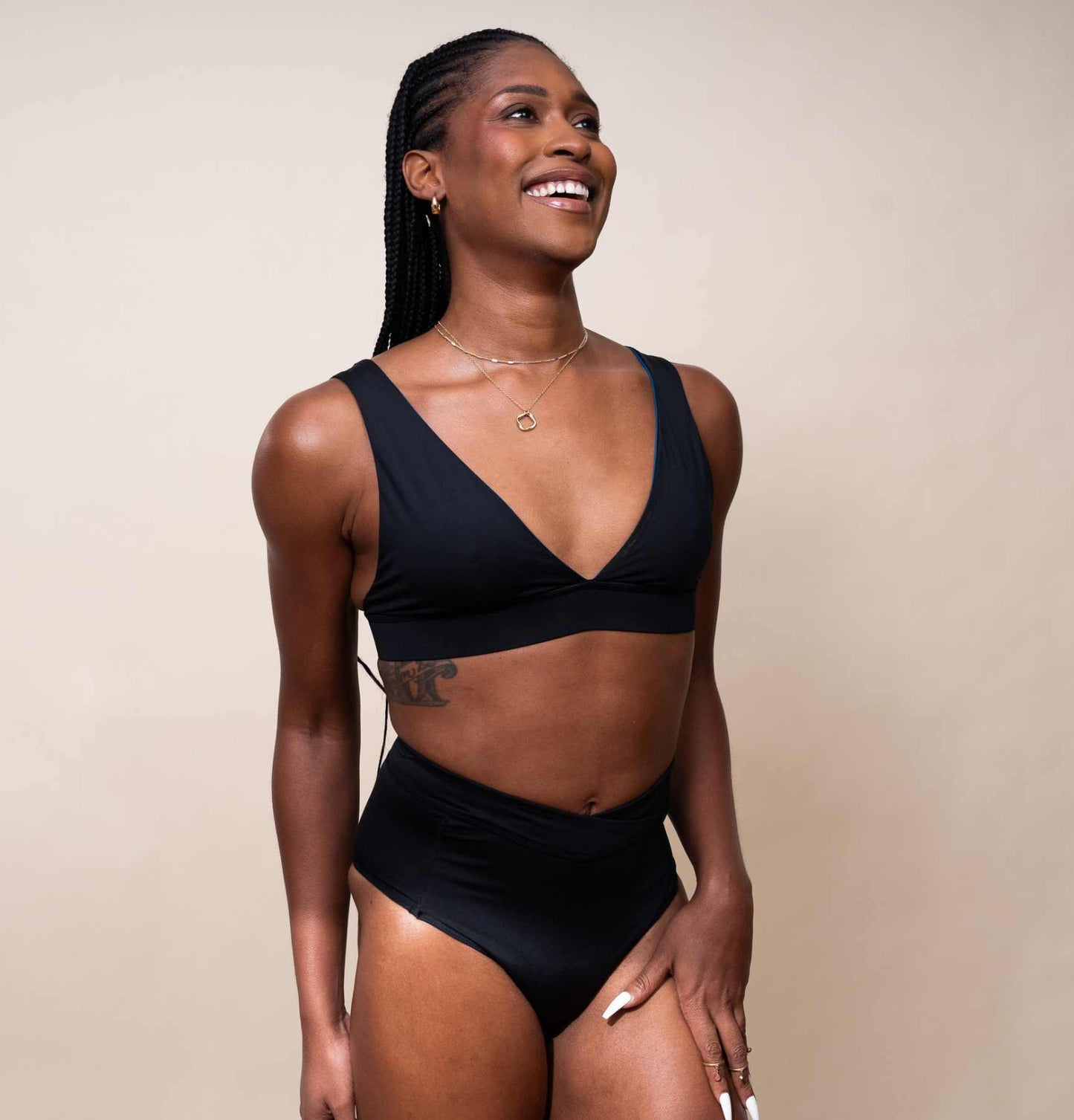 TomboyX Swim Tucking Hipster - Black