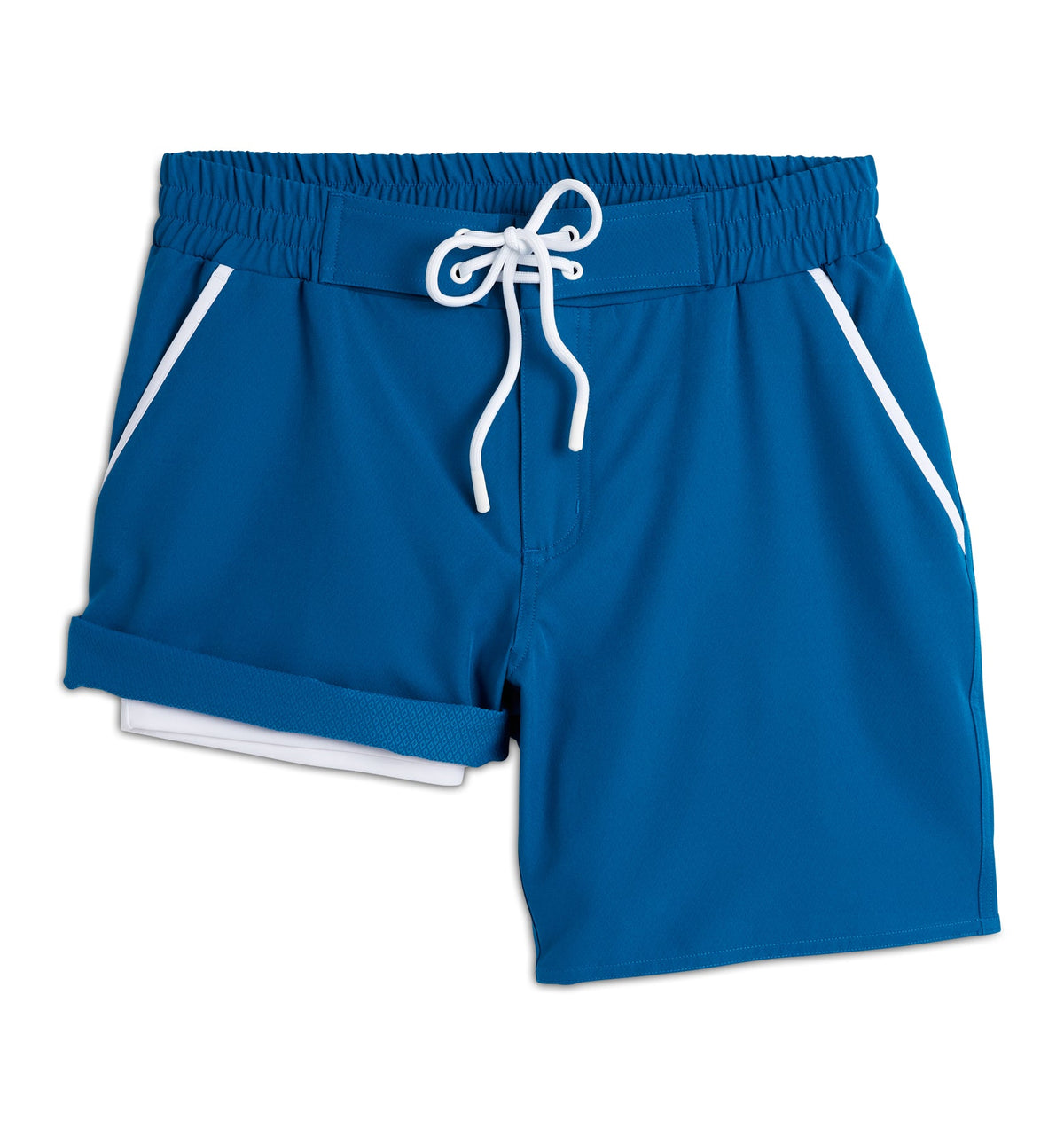 TomboyX Swim 7" Heritage Board Shorts Heavy Weight - Marina Blue