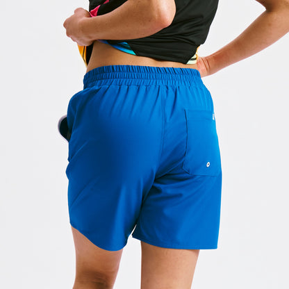 TomboyX Swim 7" Heritage Board Shorts Heavy Weight - Marina Blue