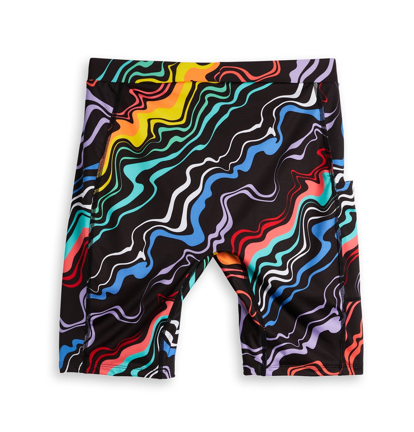 TomboyX Swim 9" Shorts with Pocket - Making Waves