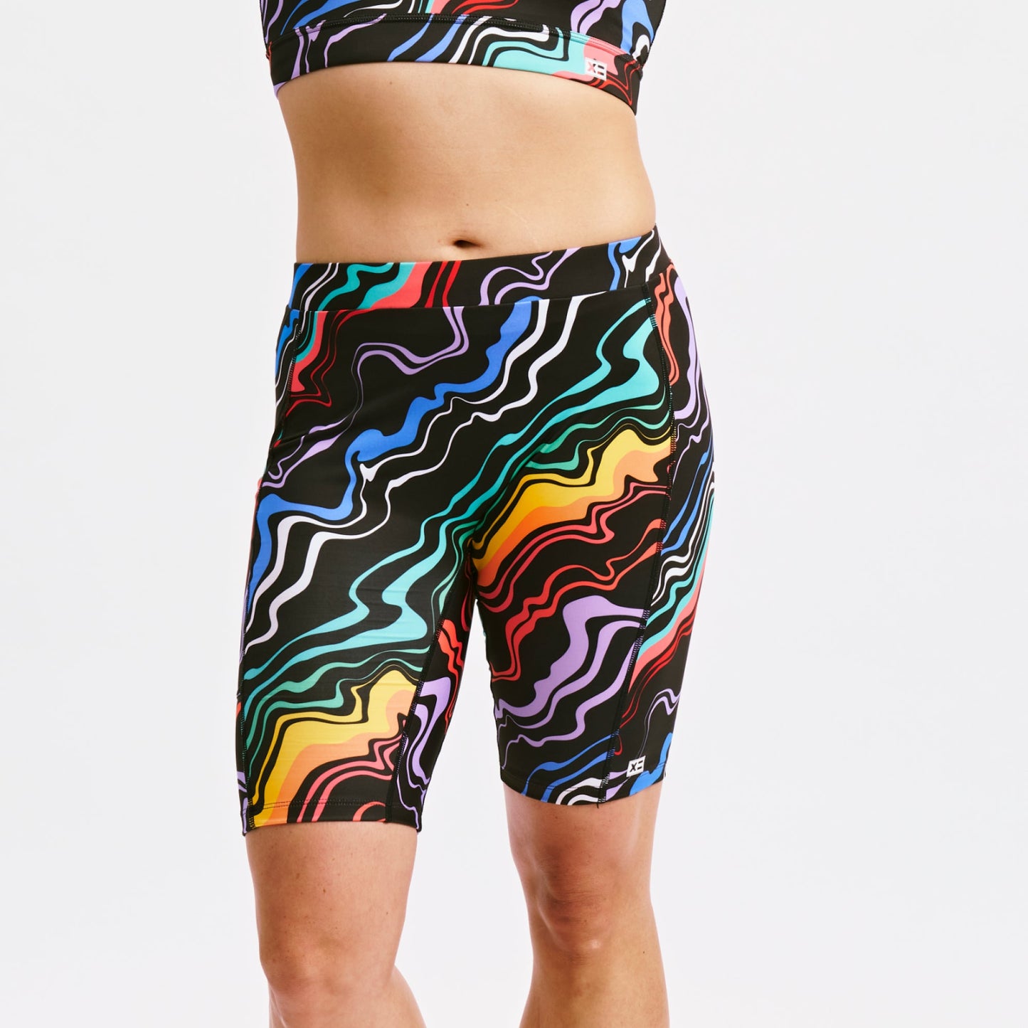 TomboyX Swim 9" Shorts with Pocket - Making Waves