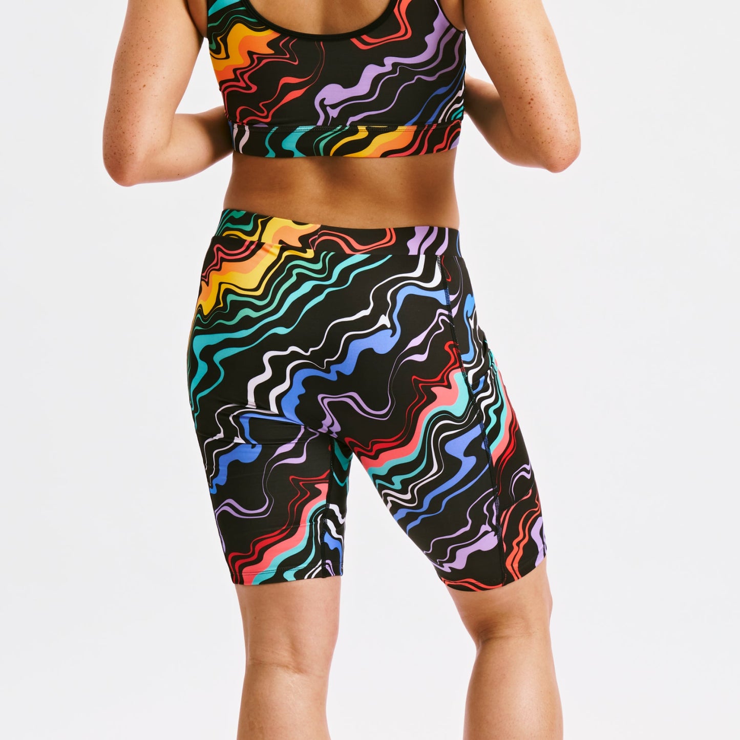TomboyX Swim 9" Shorts with Pocket - Making Waves