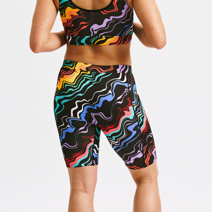 TomboyX Swim 9" Shorts with Pocket - Making Waves