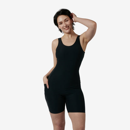 TomboyX Swim 6" Racerback Unisuit - Jelly Magic