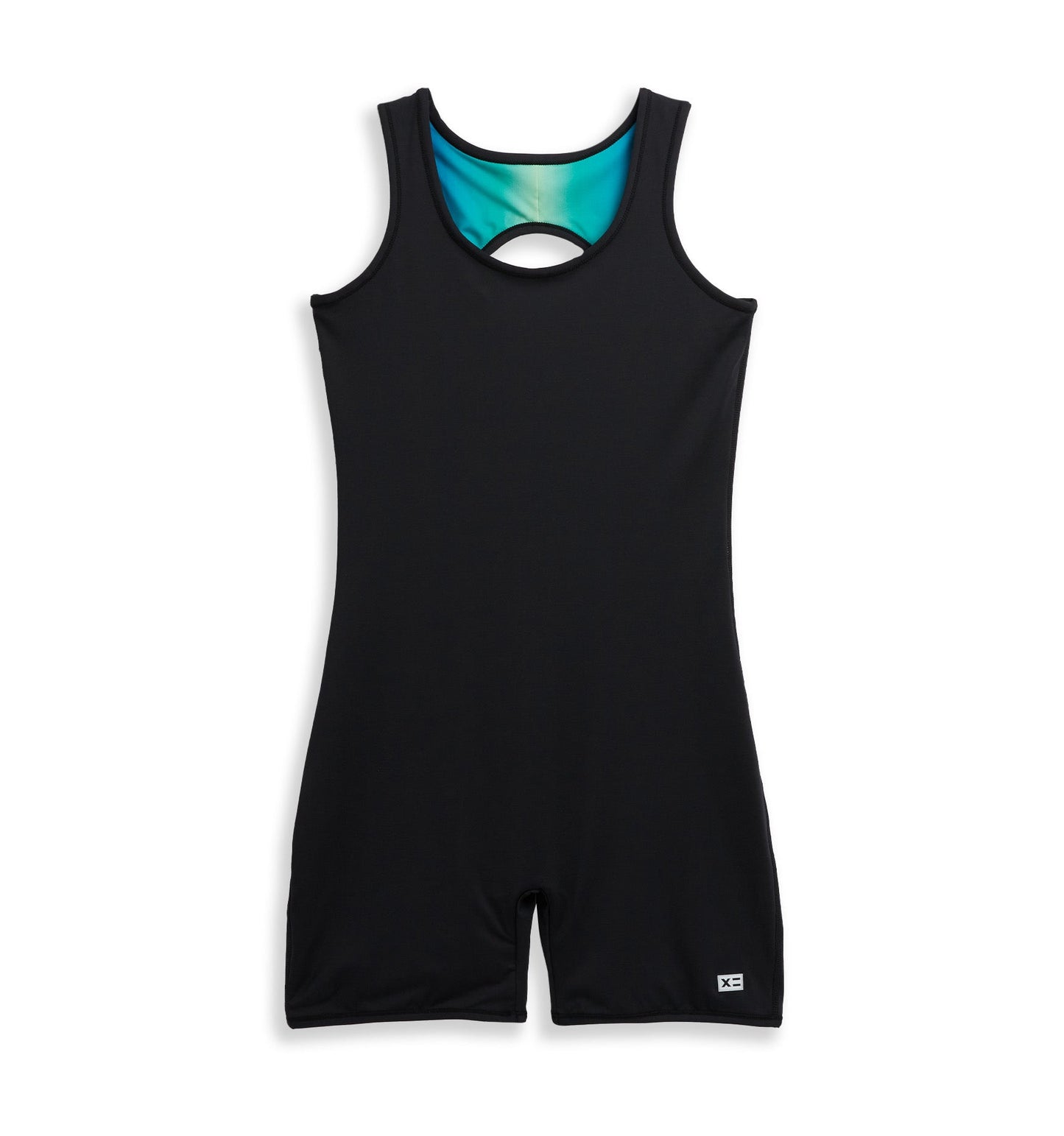 TomboyX Swim 6" Reversible Sleeveless Unisuit - Melting Rainbow