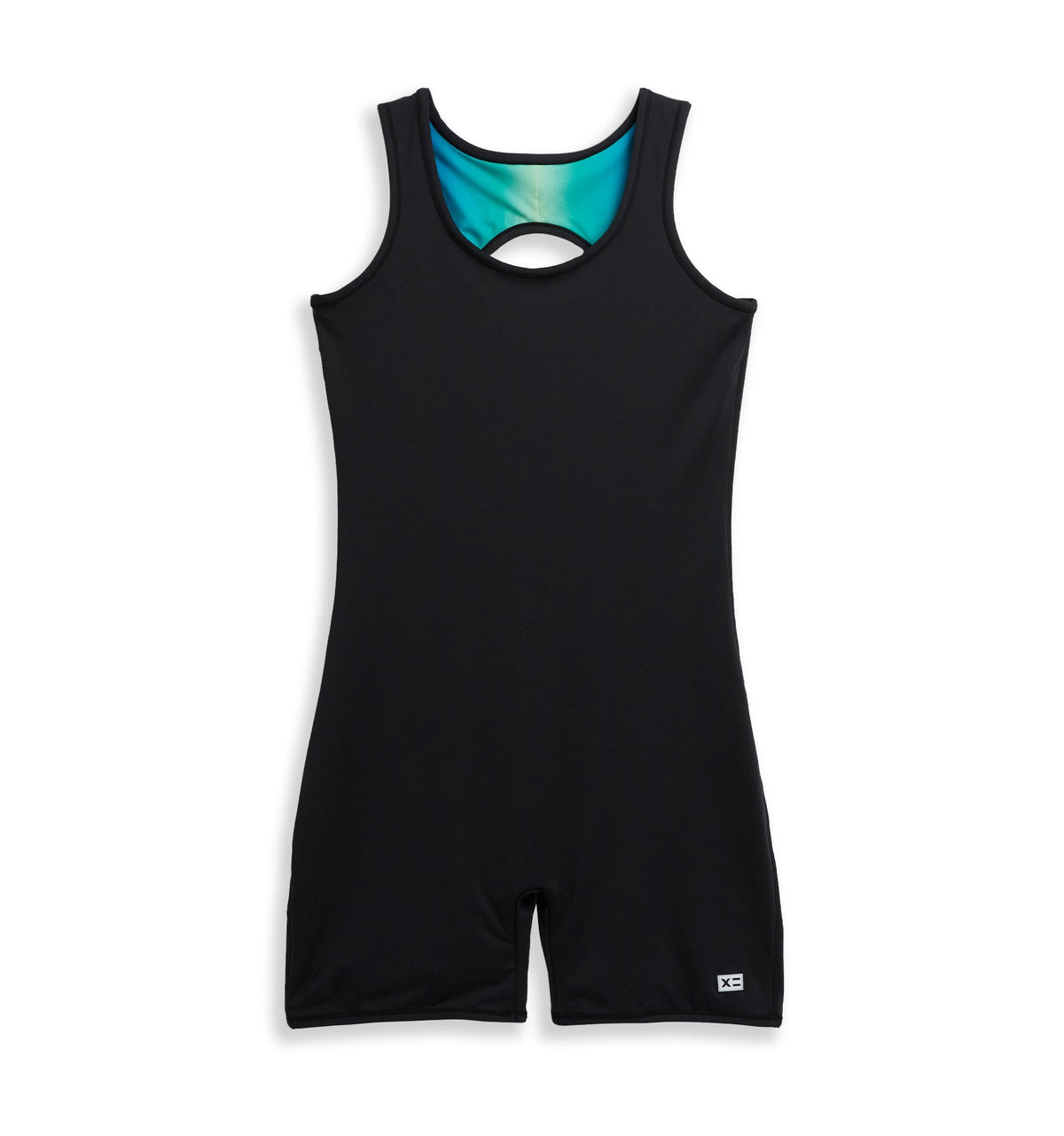 TomboyX Swim 6" Reversible Sleeveless Unisuit - Melting Rainbow