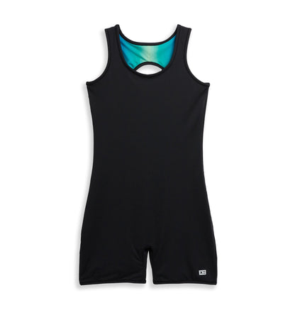 TomboyX Swim 6" Reversible Sleeveless Unisuit - Melting Rainbow