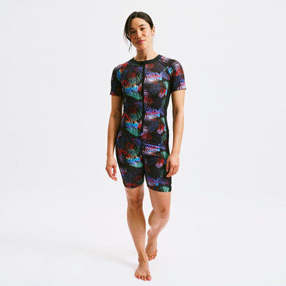 TomboyX Swim 6" Unisuit - Palm Dreams