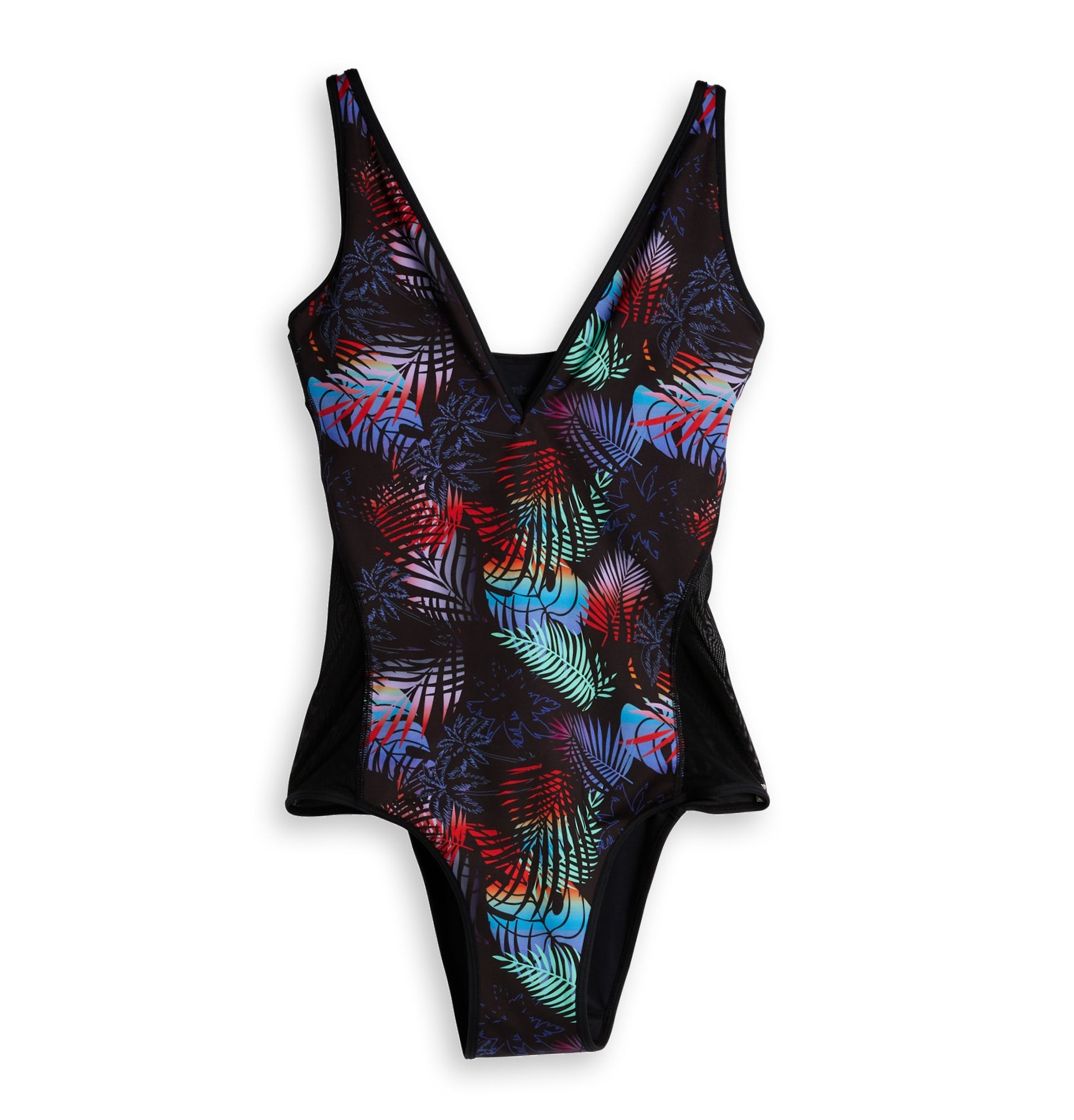 TomboyX Swim Tucking One-Piece - Palm Dreams