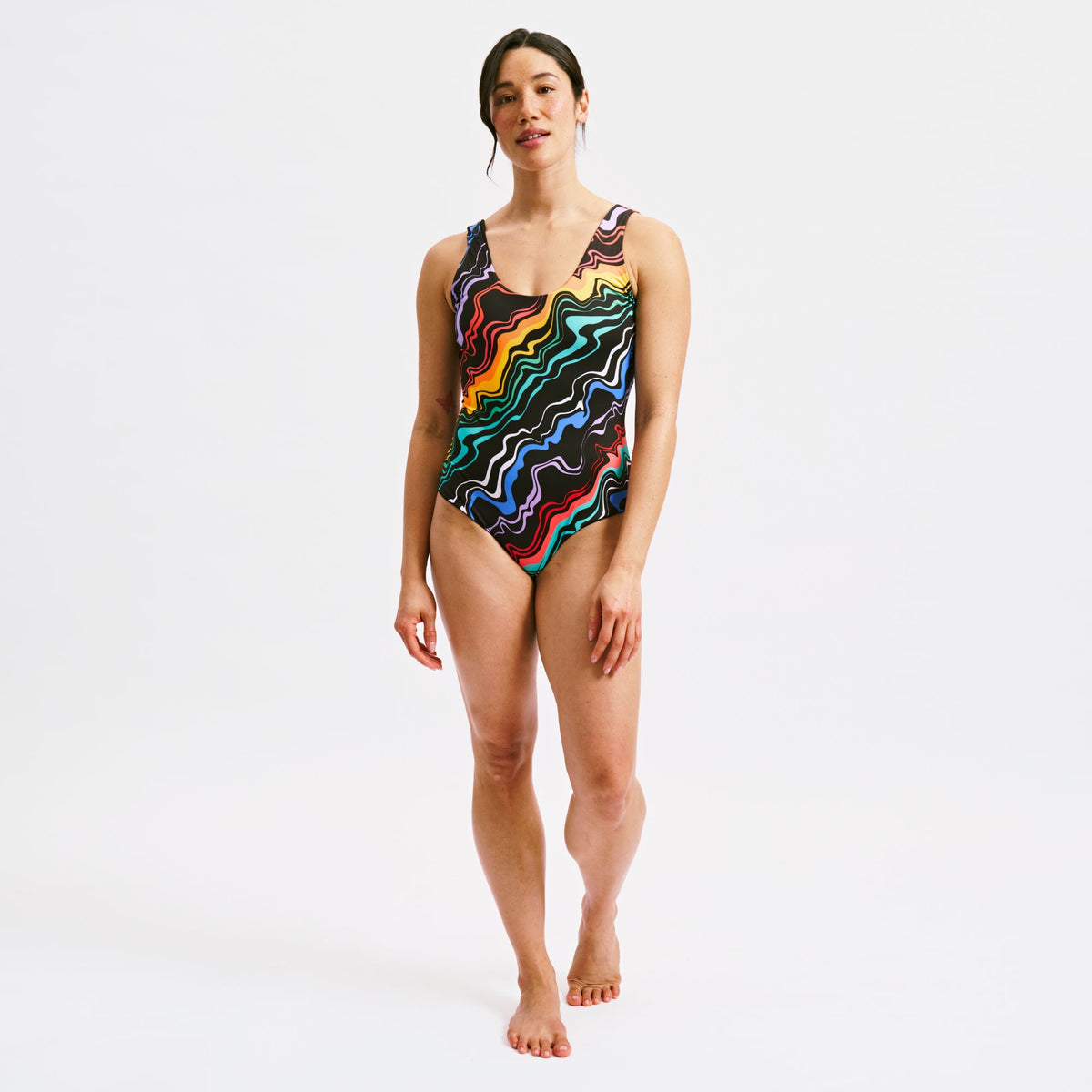 TomboyX Swim Reversible One-Piece - Making Waves