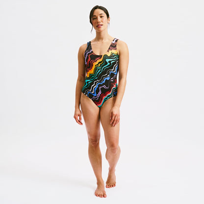 TomboyX Swim Reversible One-Piece - Making Waves