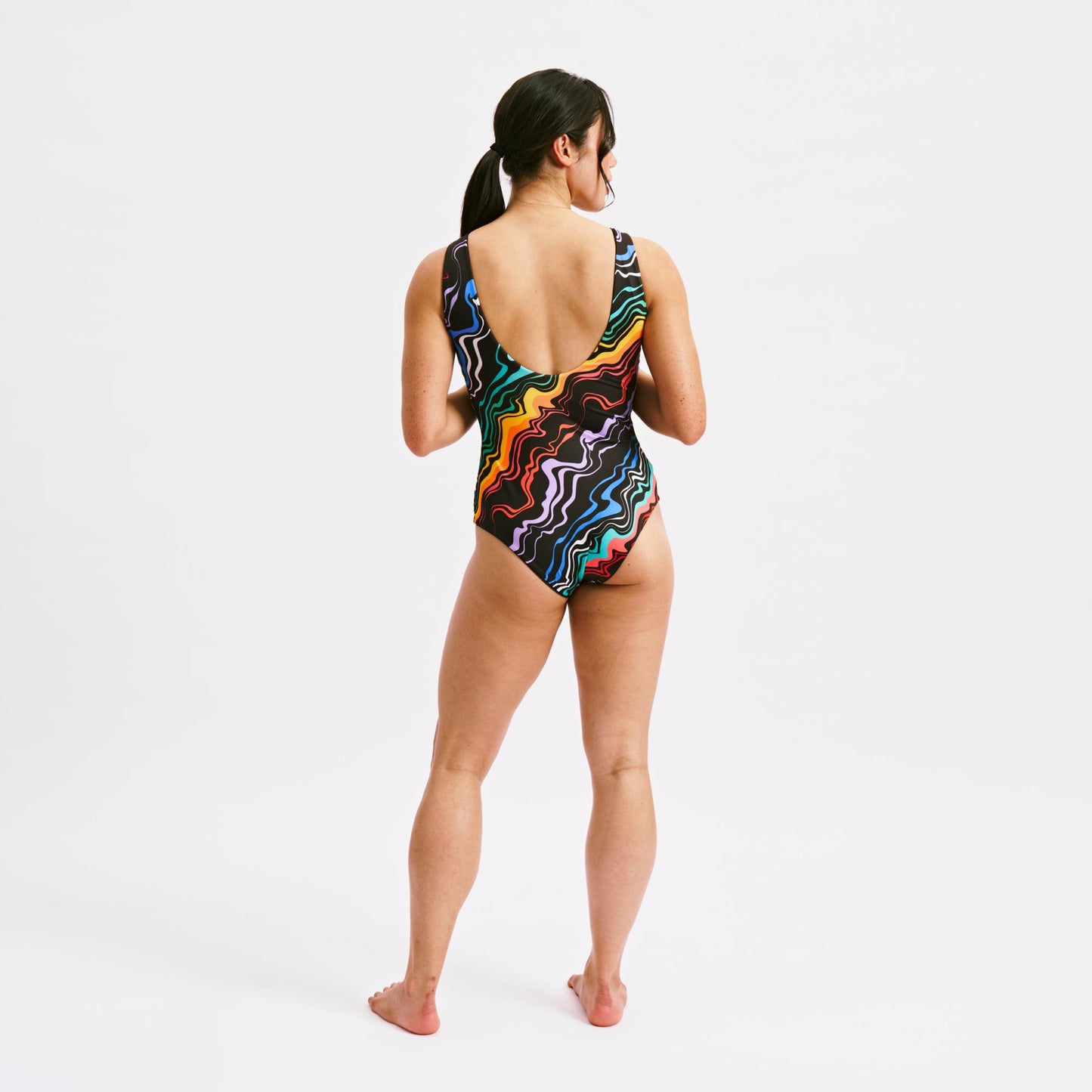 TomboyX Swim Reversible One-Piece - Making Waves