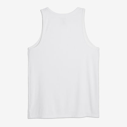 TomboyX Bamboo Rib Power Tank - Bright White