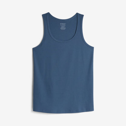 TomboyX Bamboo Rib Power Tank - Bering Sea