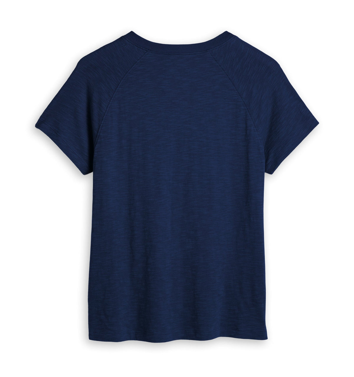 TomboyX Short Sleeve Jersey Slub Raglan Tee - Future Dusk