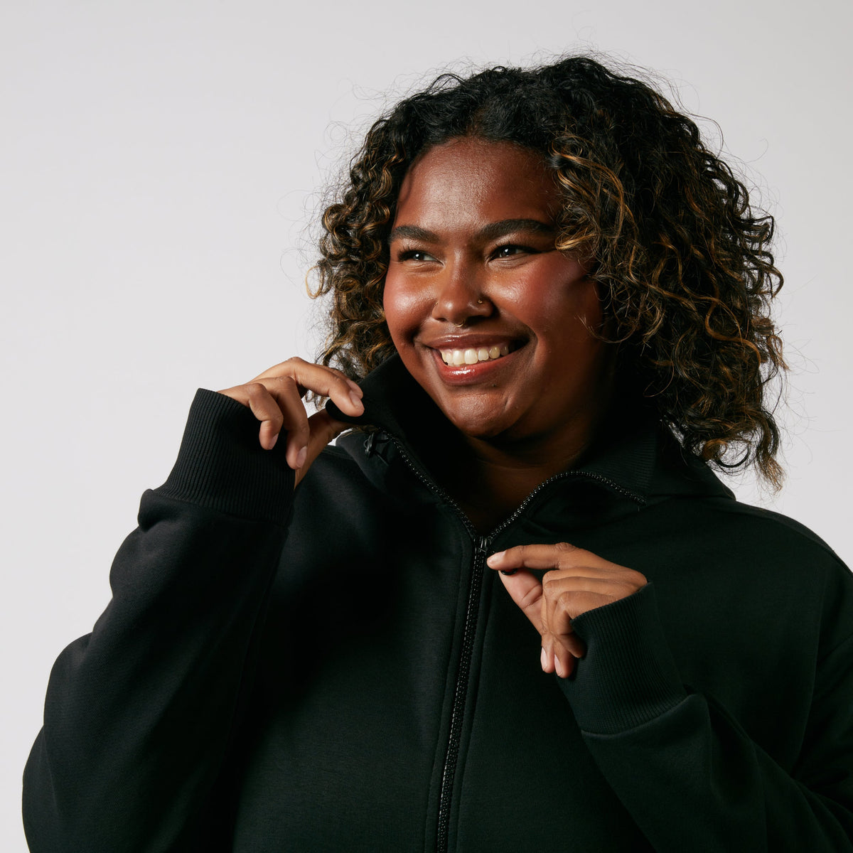 TomboyX Nonstop Hoodie - Black