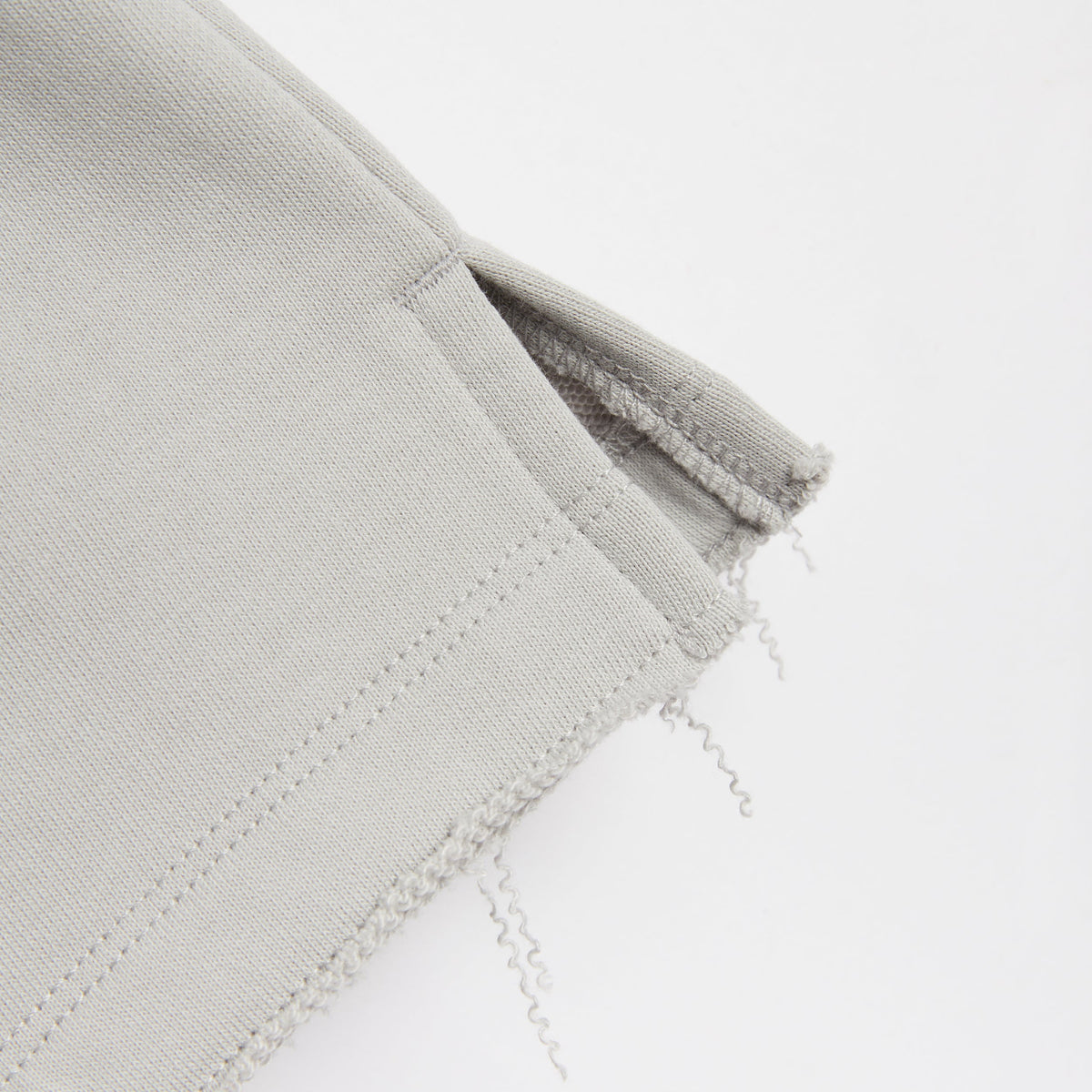 TomboyX French Terry Cut Off Crew - Concrete Gray