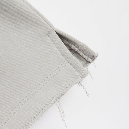 TomboyX French Terry Cut Off Crew - Concrete Gray