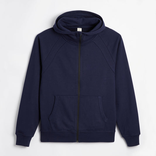 TomboyX French Terry Full Zip Hoodie - Future Dusk