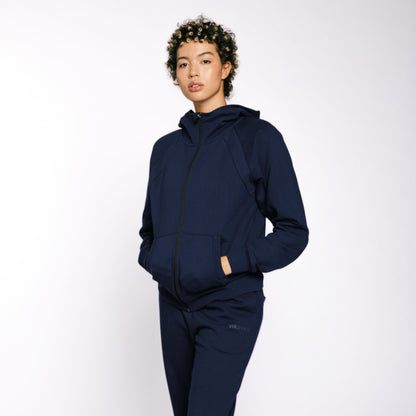 TomboyX French Terry Full Zip Hoodie - Future Dusk