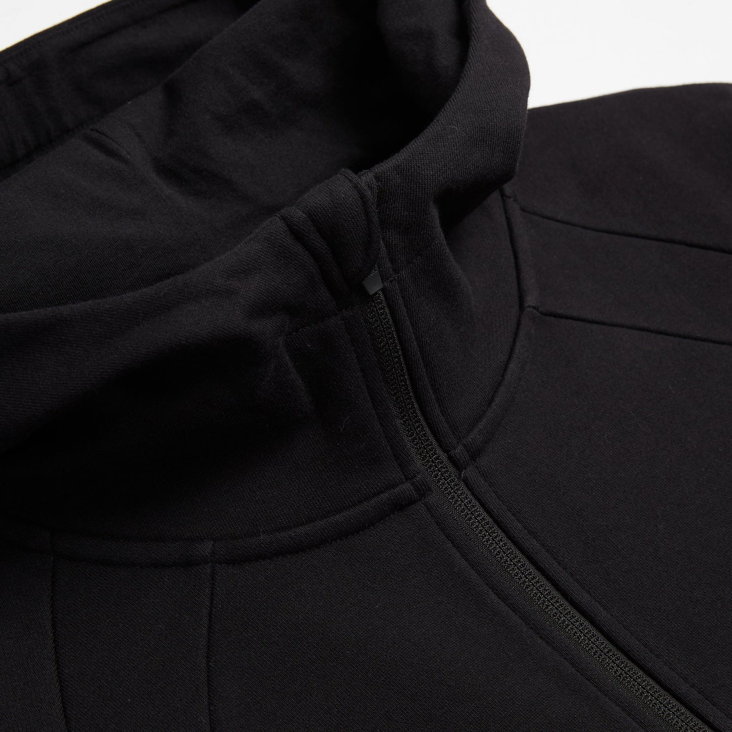 TomboyX French Terry Full Zip Hoodie - Black