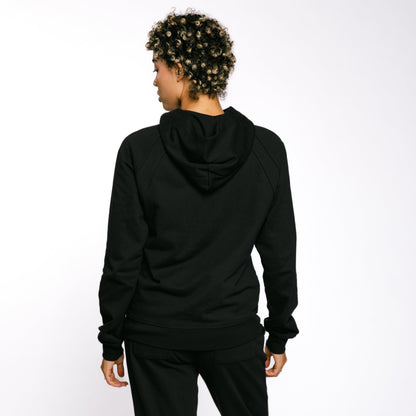 TomboyX French Terry Full Zip Hoodie - Black