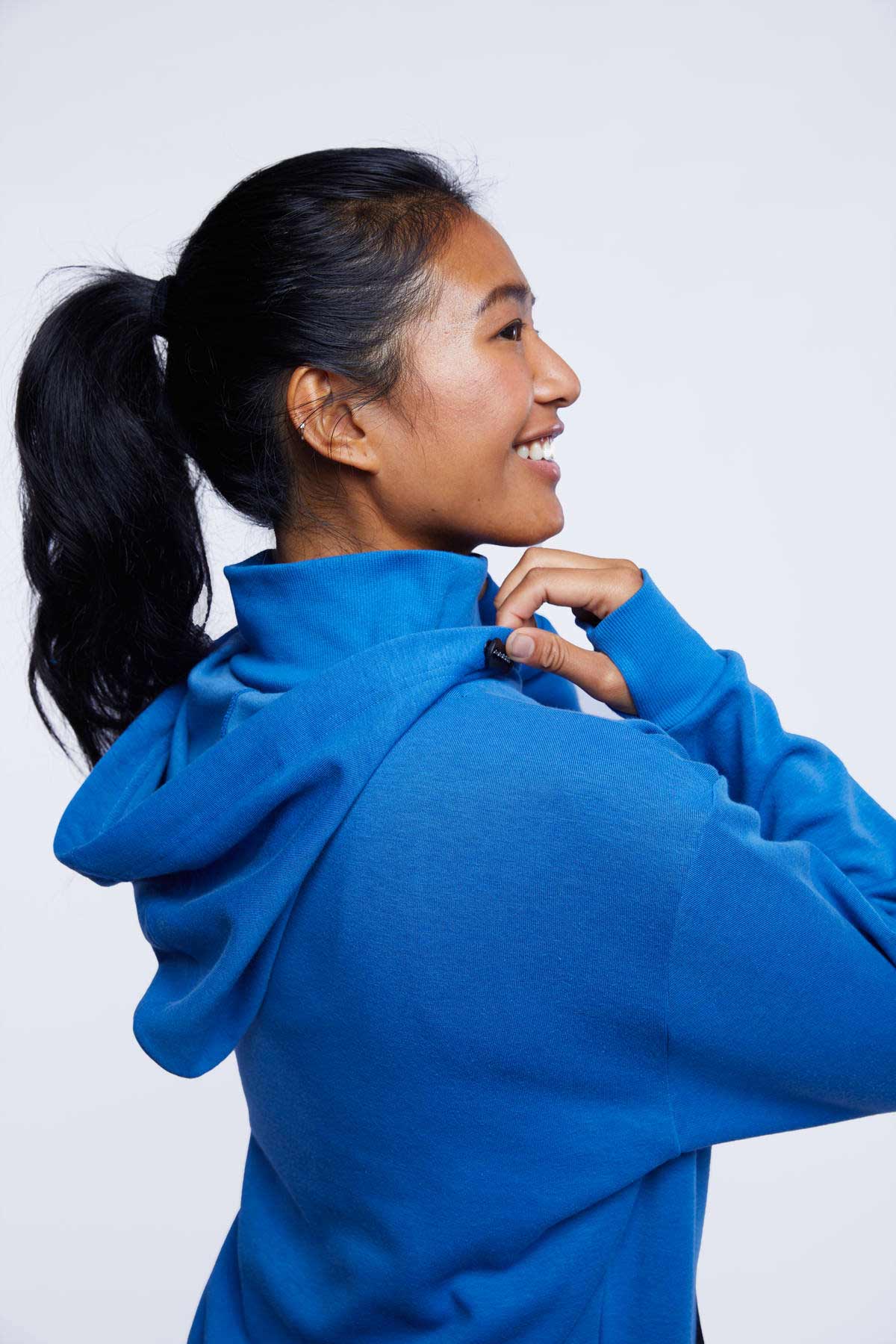 TomboyX Constant Hoodie - Chrome Blue