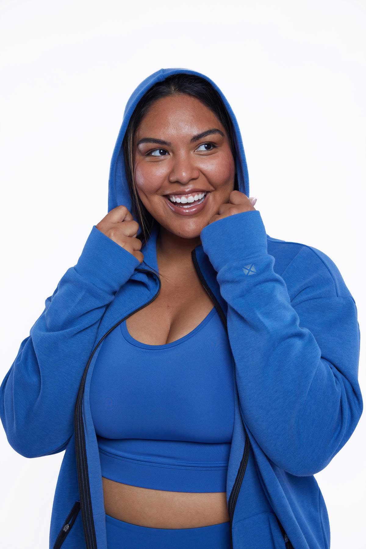 TomboyX Constant Hoodie - Chrome Blue
