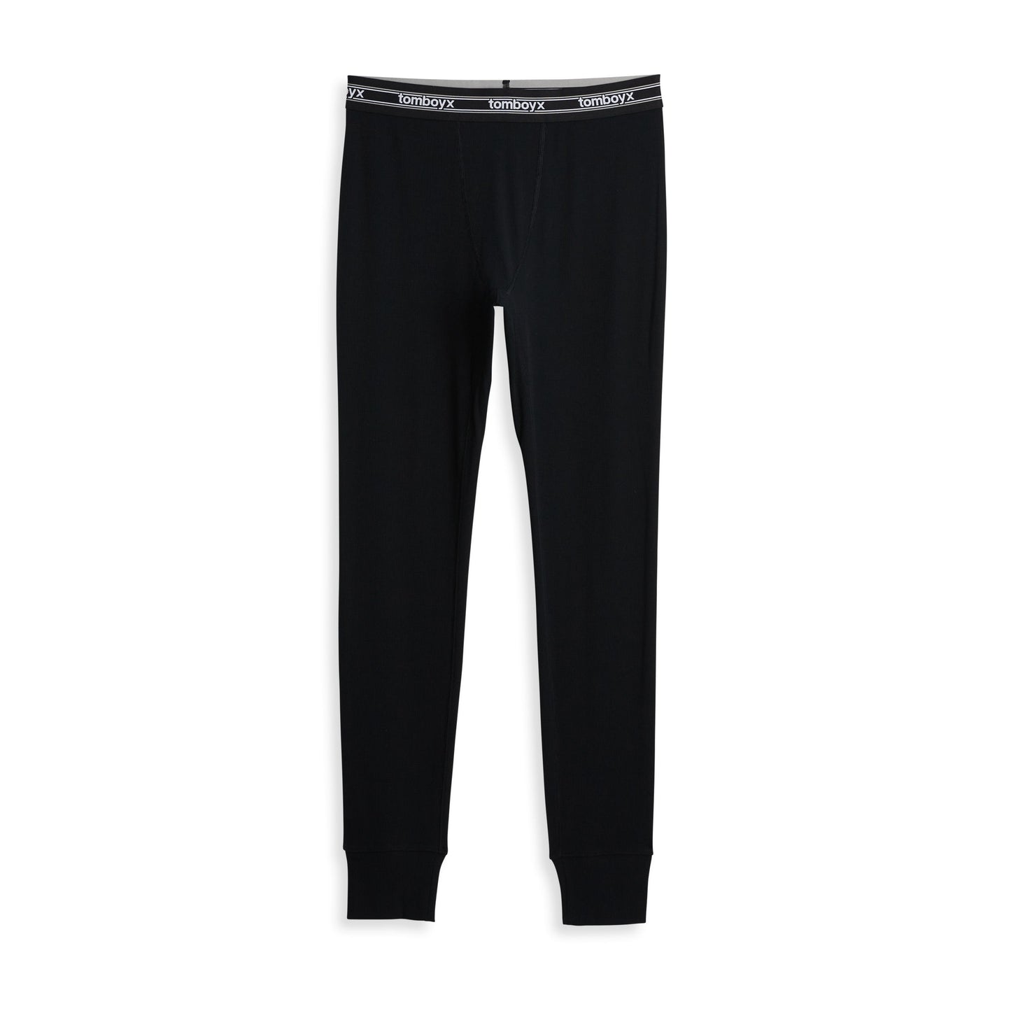 TomboyX Bamboo Rib Long John - Black