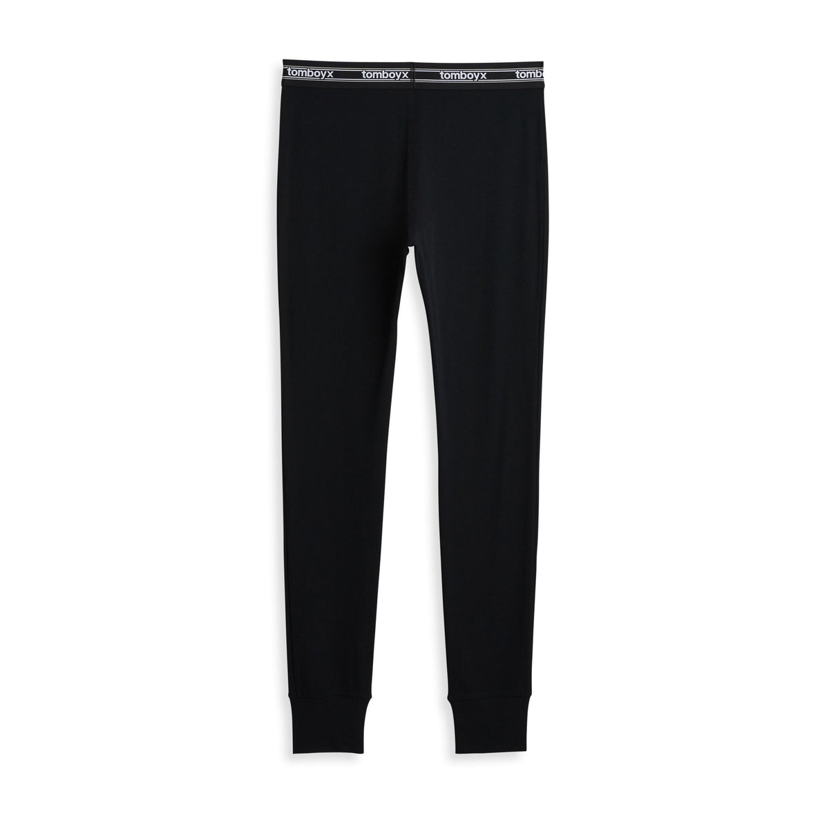 TomboyX Bamboo Rib Long John - Black