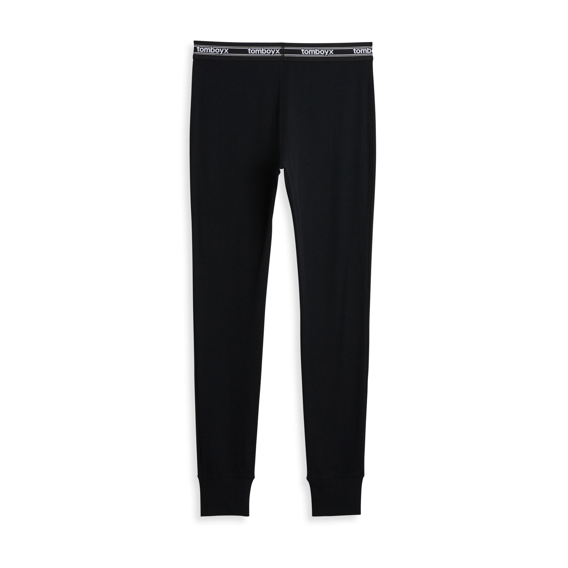 TomboyX Bamboo Rib Long John - Black