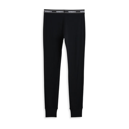 TomboyX Bamboo Rib Long John - Black