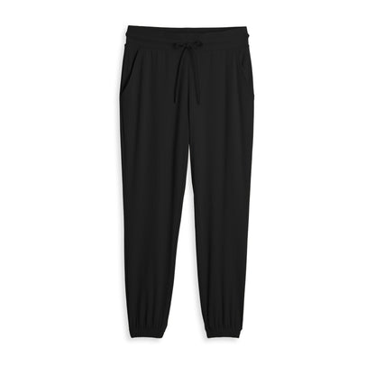 TomboyX Bamboo Rib Drawstring Jogger - Black