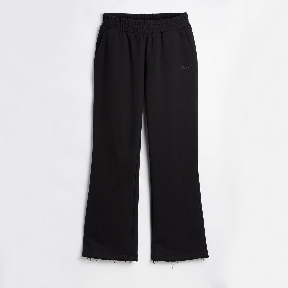 TomboyX French Terry Flare Pant - Black